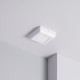 Placa Superfície LED Quadrada White Design 6W