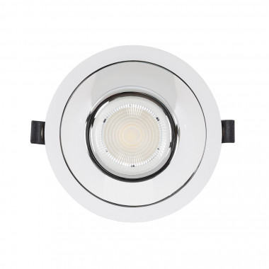 Produto de Foco Downlight LED 18W Circular (UGR15) LuxPremium Branco LIFUD Corte  Ø 115 mm 
