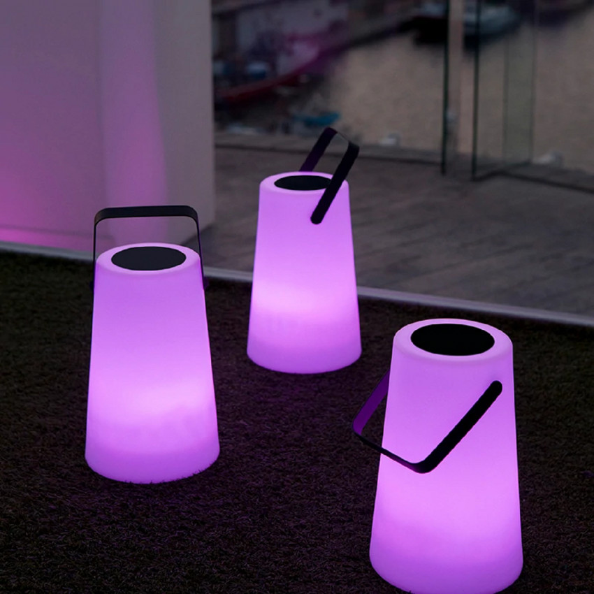 Producto de Lámpara Decorativa LED RGBW Nómada Solar Smarttech 