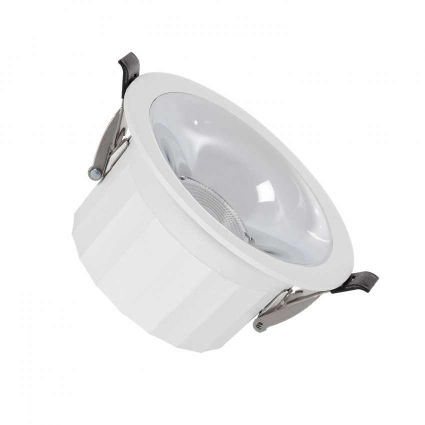 Foco Downlight LED 12W Circular (UGR15) LuxPremium Blanco LIFUD Corte Ø 95 mm