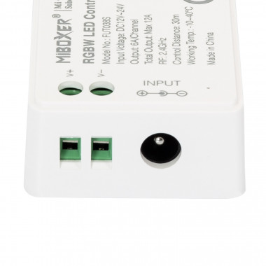 Produto de Controlador Regulador LED RGBW 12/24V DC MiBoxer FUT038S