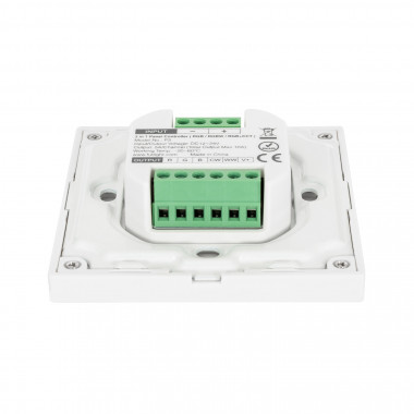 Produto de Controlador Regulador de Parede Táctil RGB/RGBW/RGB+CCT 12/24V DC RF MiBoxer P3 