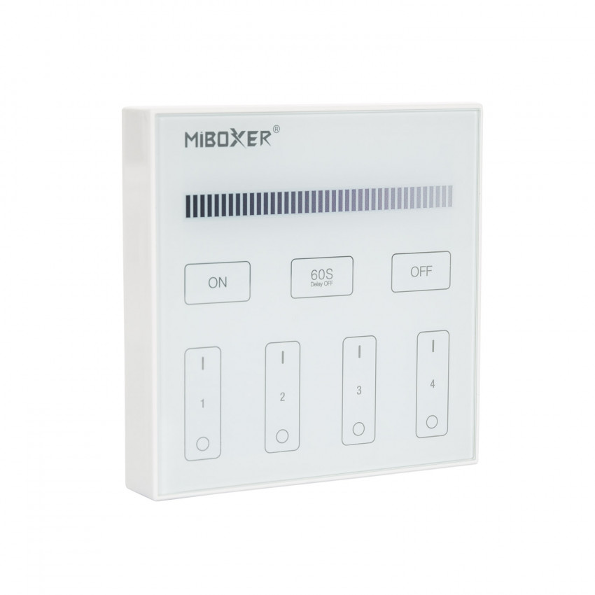 Mando RF para Regulador LED Monocolor 4 Zonas MiBoxer B1