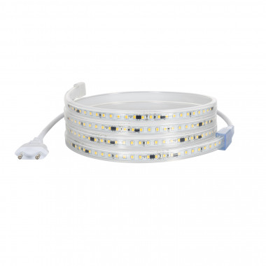 Produto de Fita LED Regulável 220V AC Solid 120 LED/m Branco Neutro IP65 Corte à medida a cada 10 cm Largura 14mm