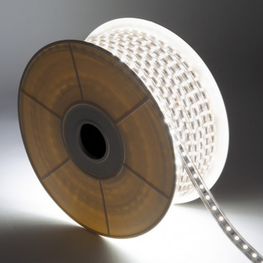 Product Rolo de Fita LED Regulável 220V AC 60 LED/m 50m Branco Neutro IP65 Largura 14mm Corte cada 100cm