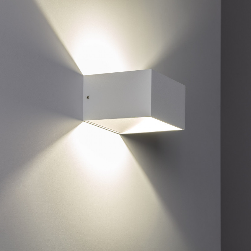 Producto de Aplique de Pared LED 6W de Aluminio Iluminación Doble Cara Lico Blanco