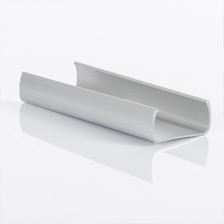 Clip de Fijación de Aluminio para Neón LED Flexible Monocolor