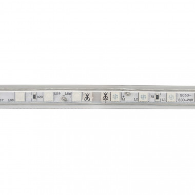 Produto de Fita LED WiFi 220V AC 60 LED/m Amarelo Âmbar IP65 à Medida Largura 14mm Corte a cada 100 cm