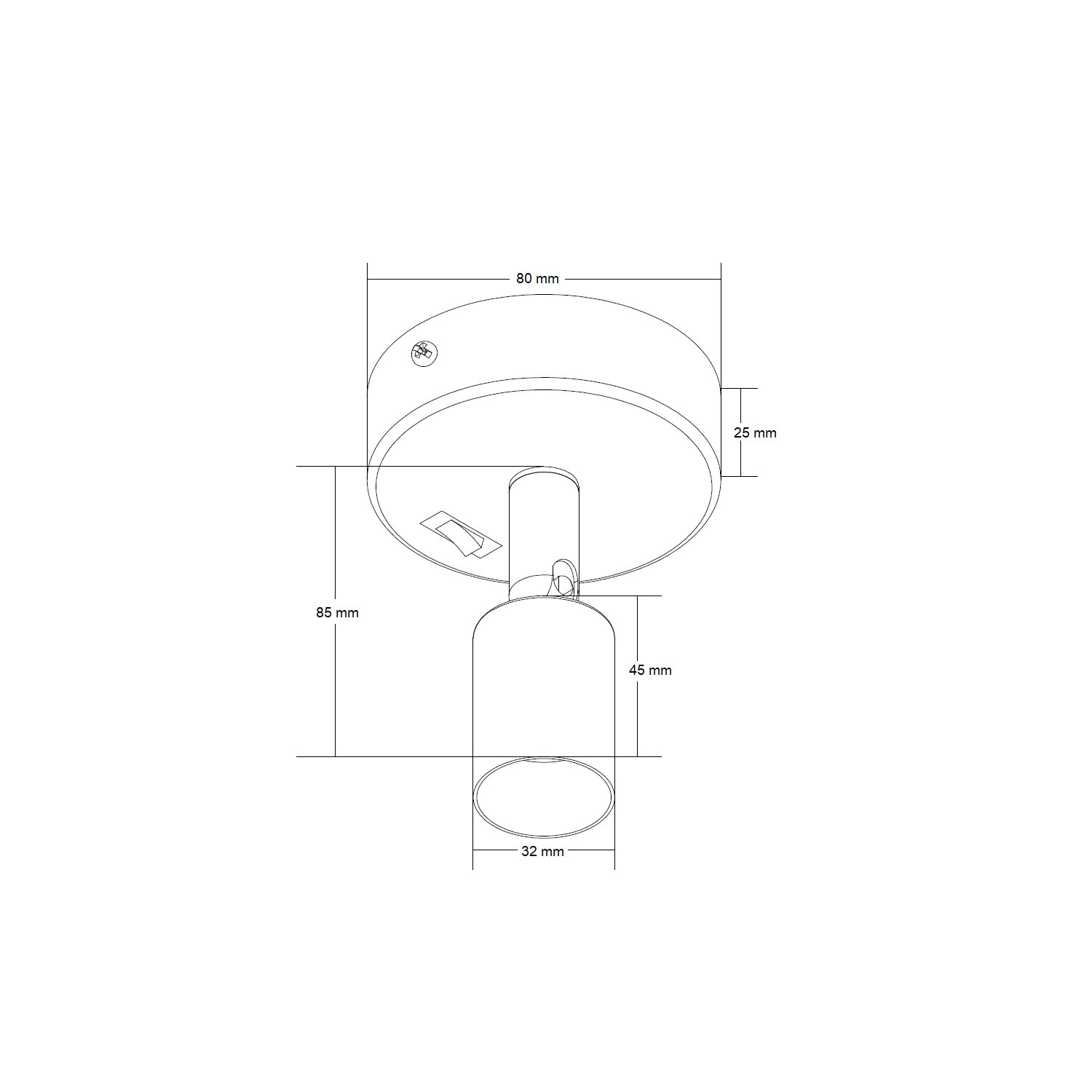 Lámpara De Techo Orientable Aluminio Oasis 2 Focos Blanco Blanco