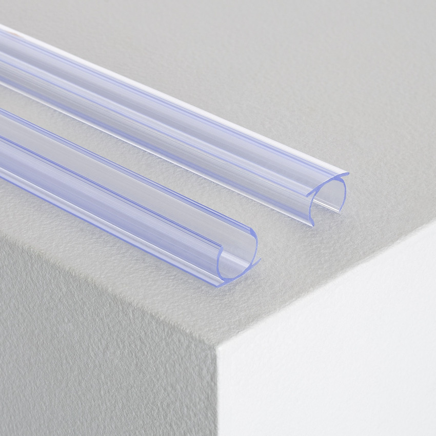 Producto de Perfil de PVC 1m para Neón LED Flexible Circular 360 Monocolor
