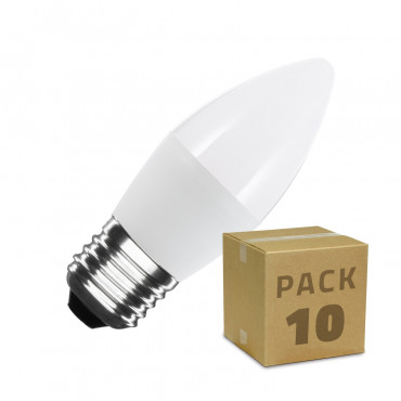 Product Pack 10 Lâmpadas LED E27 5W 400 lm C37