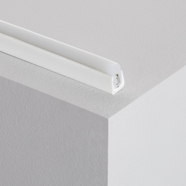 Product Perfil de PVC 1m para Neón LED 11 W/m RGB 220V AC 60 LED/m Semicircular 180º IP67 a Medida Corte cada 100 cm