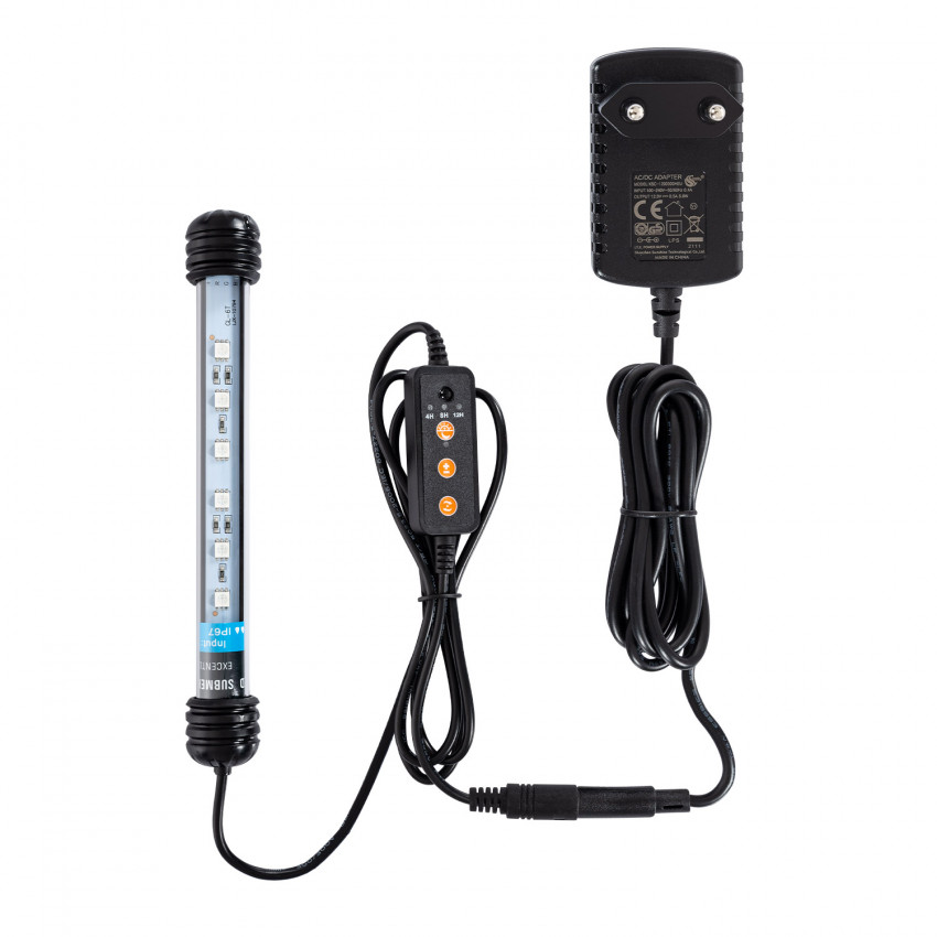 Luz Acuario LED RGBW 1.5W IP67