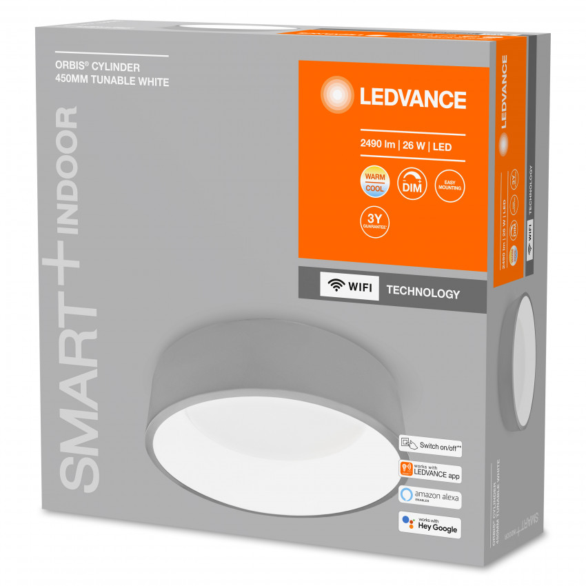 Producto de Aplique de Techo LED 26W Smart+ WiFi ORBIS LEDVANCE 4058075486584