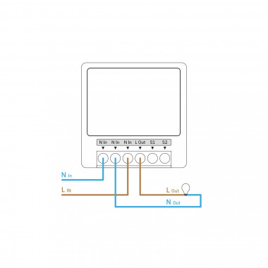 Interruptor WiFi Regulador Compatible con Pulsador - efectoLED
