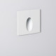 Aplique LED 3W Cuadrado de Aluminio Oval Wabi Blanco