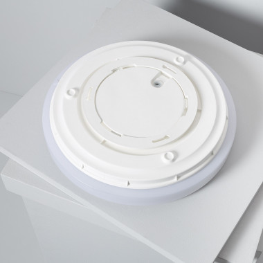 Produto de Plafon LED para Exterior 18W Circular com Detector de Movimiento Radar Ø300 mm