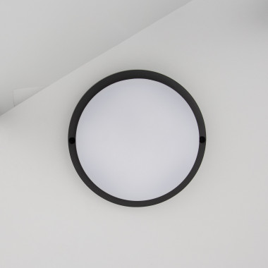 Producto de Plafón LED 15W Circular para Exterior Ø155 mm IP65 Hublot Black