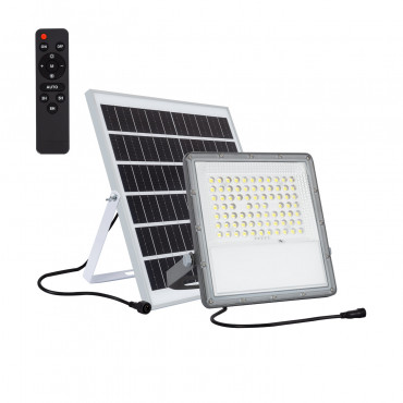 Foco Projetor LED Solar 15W 100lm/W IP65 com Controle Remoto