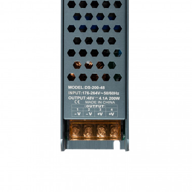 Produto de Kit Fonte Alimentação 48V DC Externa + conector para Carril Magnético  Monofásico 20mm