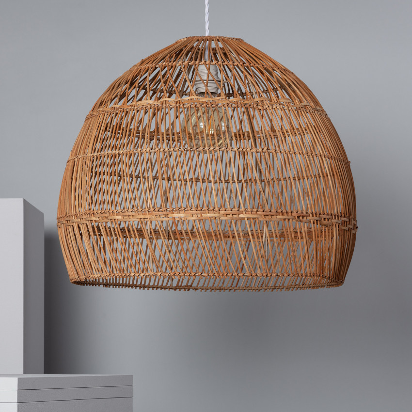 Candeeiro Suspenso Rattan Yamil Ø550 mm ILUZZIA 