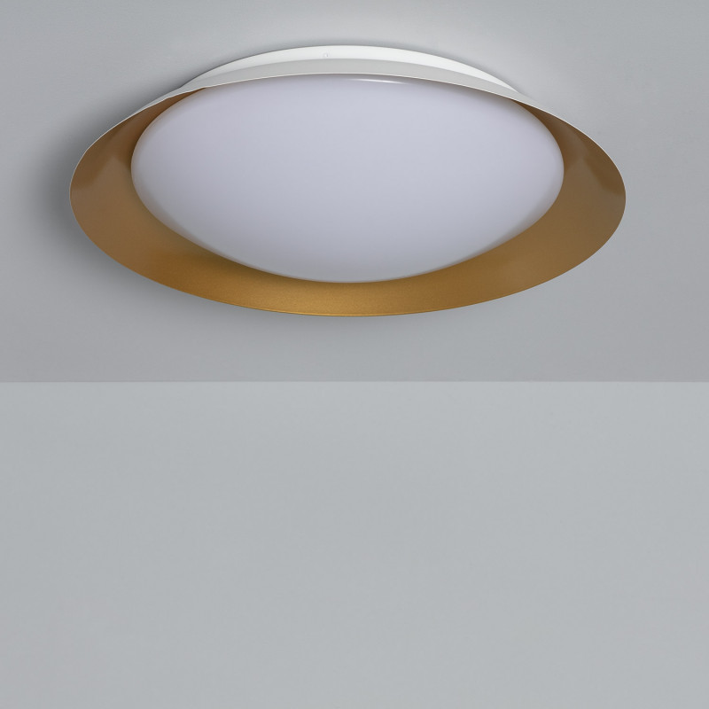 Plafón LED 30W Circular Metal Ø500 mm CCT Seleccionable Taylor