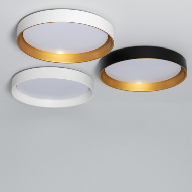 Plafón LED 30W Circular Metal Ø550 mm CCT Seleccionable Big Broadwey