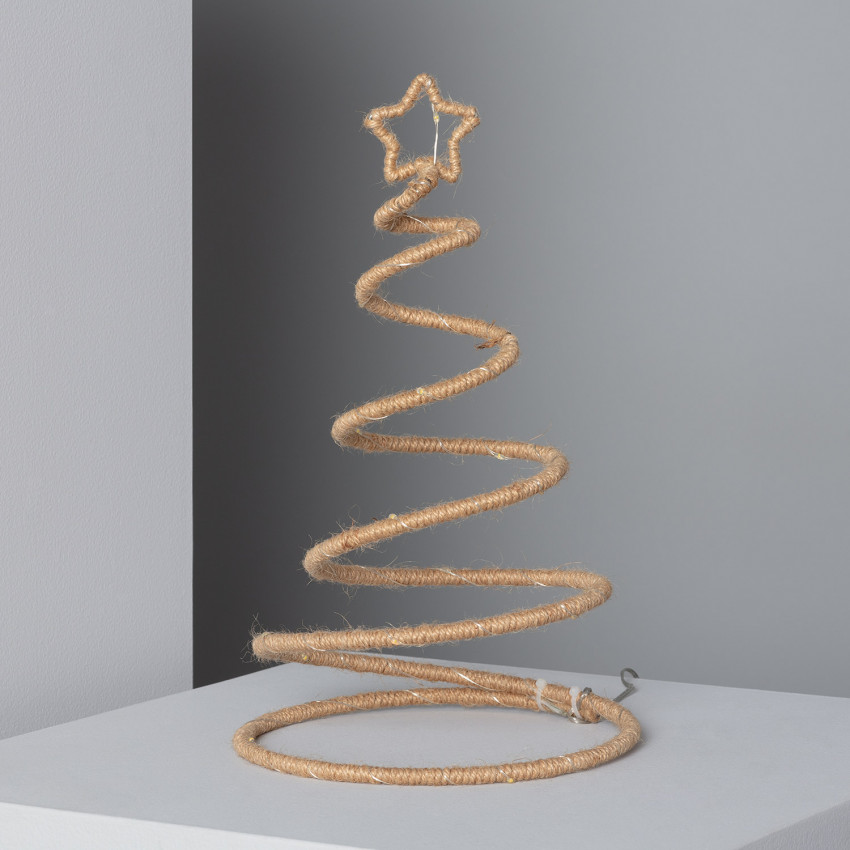 Producto de Árbol de Navidad LED Cuerda con Batería Spiraly