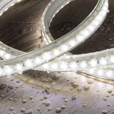 Producto de Bobina de Tira LED CCT 220V AC 220 LED/m IP67 Ancho 15mm Corte cada 100 cm