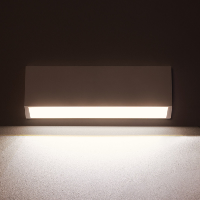 Producto de Baliza Exterior LED 3W Superficie Pared Rectangular Blanco Tunez 