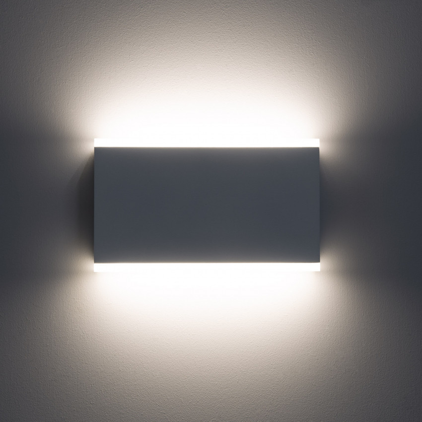 Aplique de Pared LED Hera Iluminación Doble Cara IP54 12W Blanco