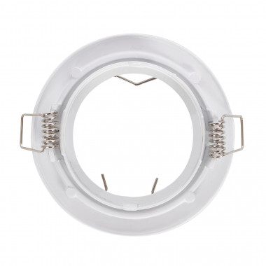 Produto de Aro Downlight Circular Basculante para Lâmpada LED GU10/GU5.3 Corte Ø 72 mm