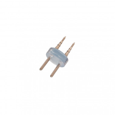 Conector 2 PIN para Tira Neón Circular 360 y Manguera LED 220V AC IP65 Corte cada 100 cm