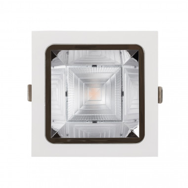 Producto de Foco Downlight LED 10W Cuadrado (UGR15) LuxPremium CRI90 LIFUD Corte 100x100 mm