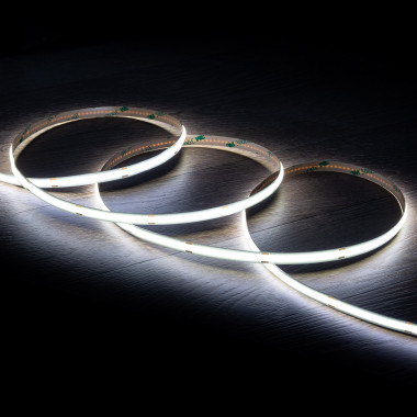Produto de Fita LED COB 24V DC 320 LED/m 5m IP20 CRI90 Expert Color Largura 8mm Corte a cada 10cm