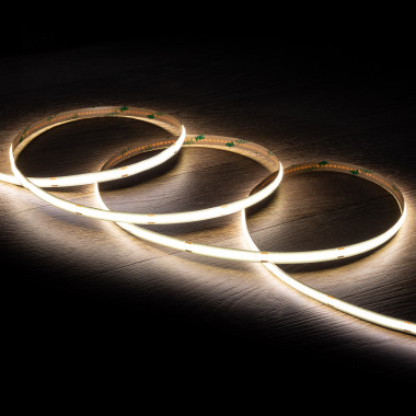 Fita LED COB 24V DC 320 LED/m 5m IP20 CRI90 Expert Color Largura 8mm Corte a cada 10cm