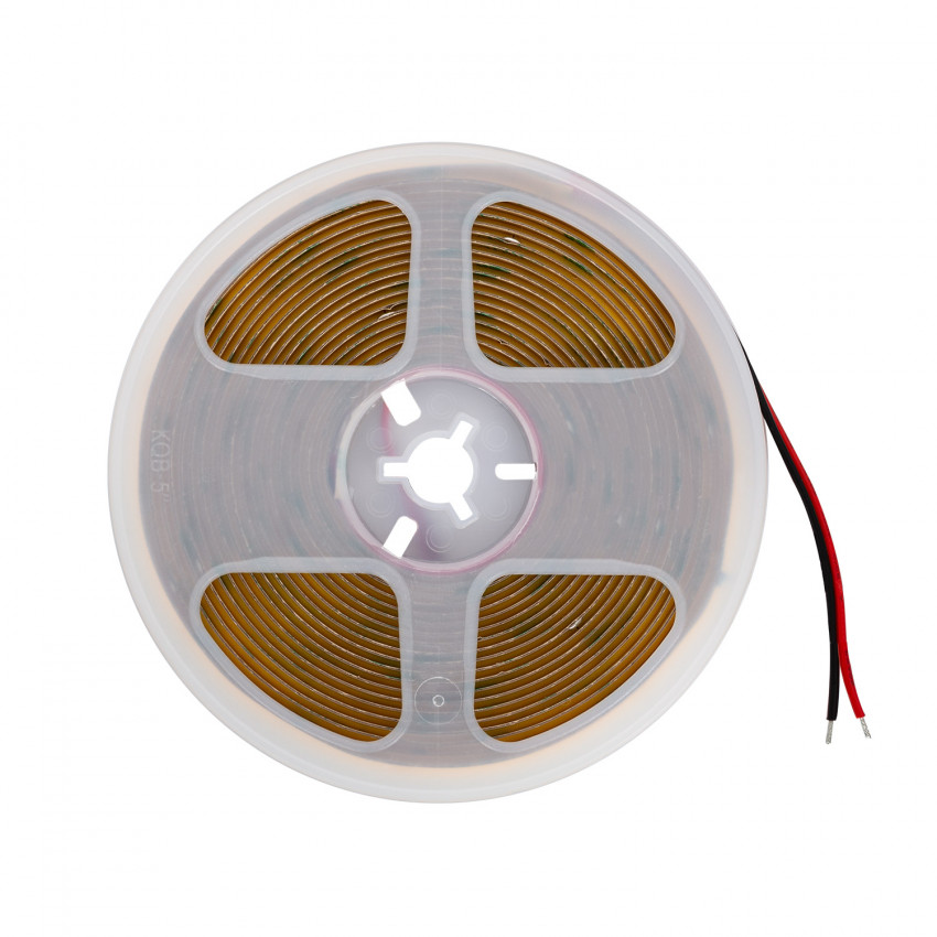 Tira LED COB 24V DC 320 LED/m 5m IP20 CRI90 Expert Color Ancho 5mm Corte cada 10cm