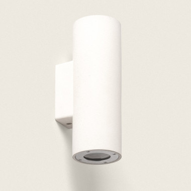 Aplique de Pared Exterior Cemento Iluminación Doble Cara Banjar