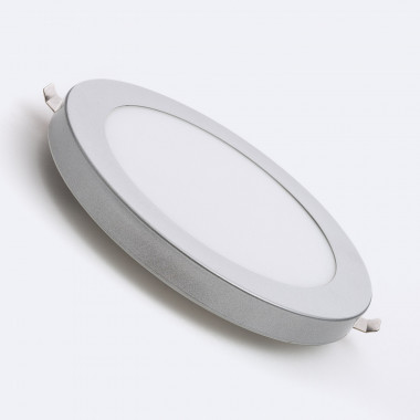 Produto de Plafon LED 18W CCT Selecionável Circular de Corte Ajustável Ø75-210 mm Moldura Alumínio