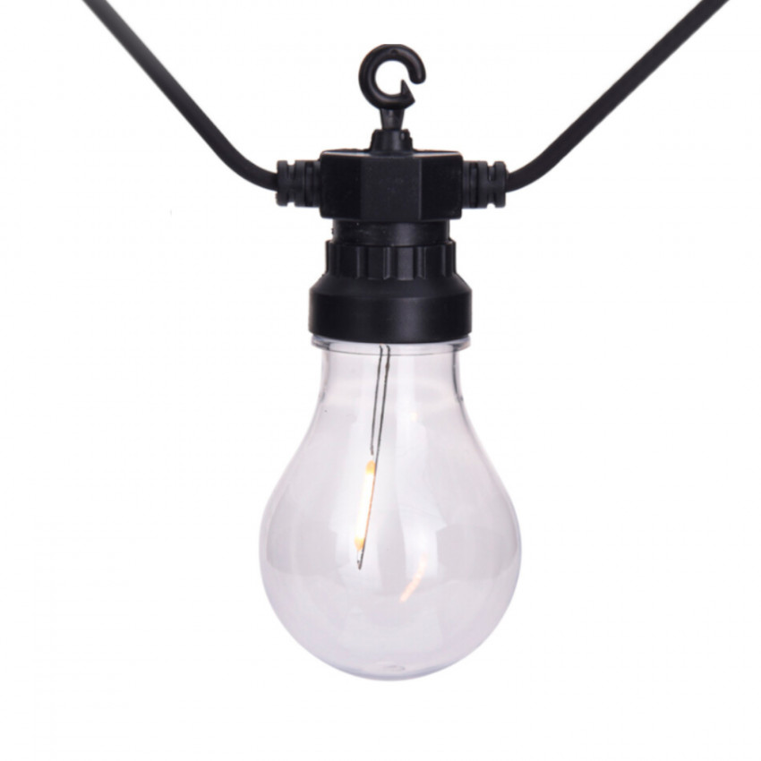 Guirnalda Exterior LED de 10 Bombillas Remei 7.5m