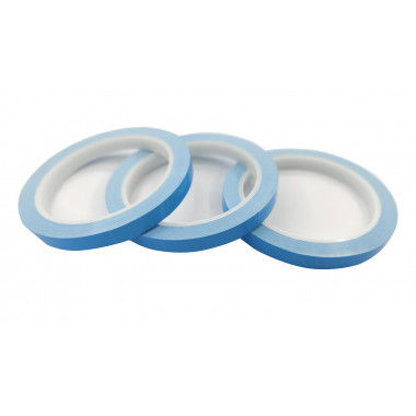 Producto de Cinta Adhesiva Doble Cara Térmica Azul 10 m para Tiras LED ancho 10mm