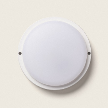 Producto de Plafón LED 25W Circular para Exterior Ø175 mm IP65 con Detector de Movimiento Hublot White