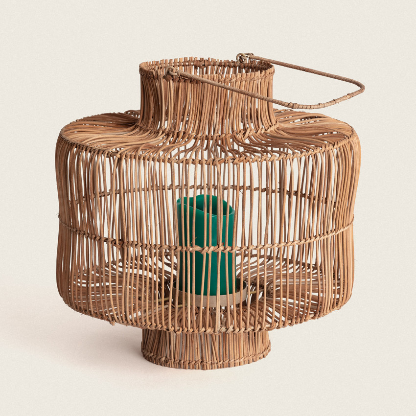 Produto de Candeeiro de Mesa Rattan Masái 