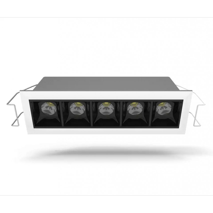 Produto de Foco Downlight LED 10W Cree Linear (UGR17) Corte 140x37 mm
