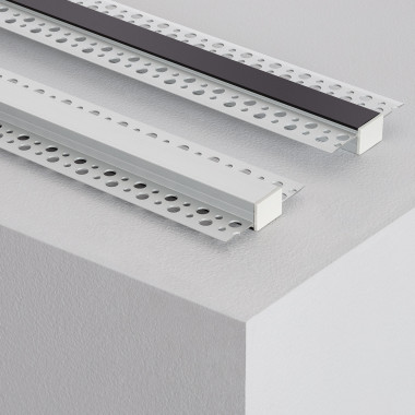Producto de Perfil de Aluminio Empotrado en Escayola / Pladur 2m para Tira LED 