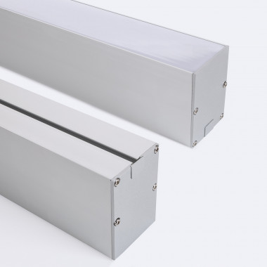 Producto de Perfil Aluminio Sixe Superficie y Colgante 2m para Tira LED hasta 22 mm