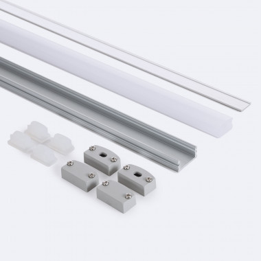 Produto de Perfil de Alumínio Baixo superfície 2m para Fita LED até 8 mm