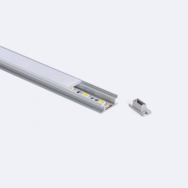 Perfil de Aluminio Pisable para Suelo para Tiras LED hasta 10 mm