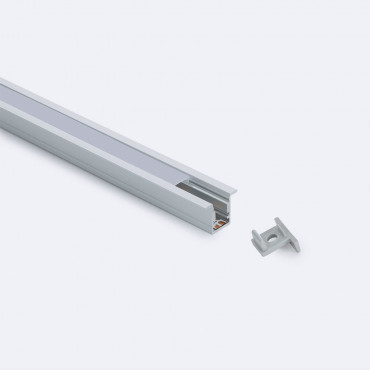 Perfil tira LED Alverlamp empotrable 2m LPEMP01 - Fontgas On Line