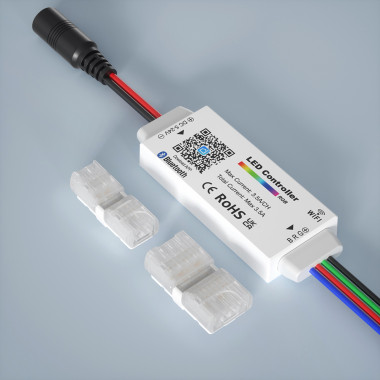 Controlador SmartHome para tiras LED wifi RGBW 12v y 24v